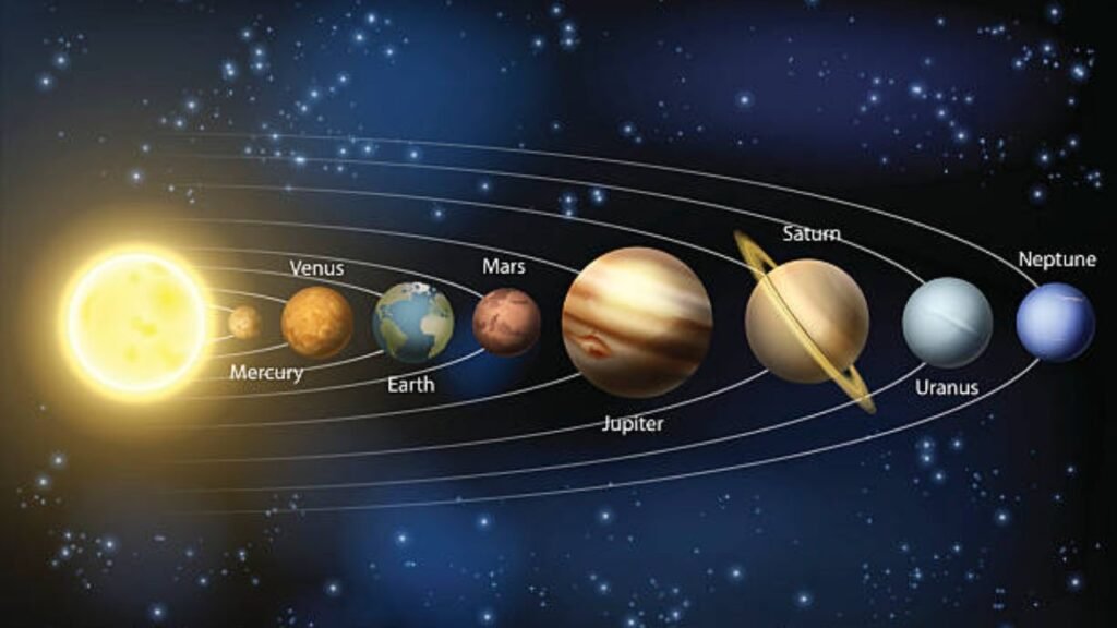 Solar System Illustration