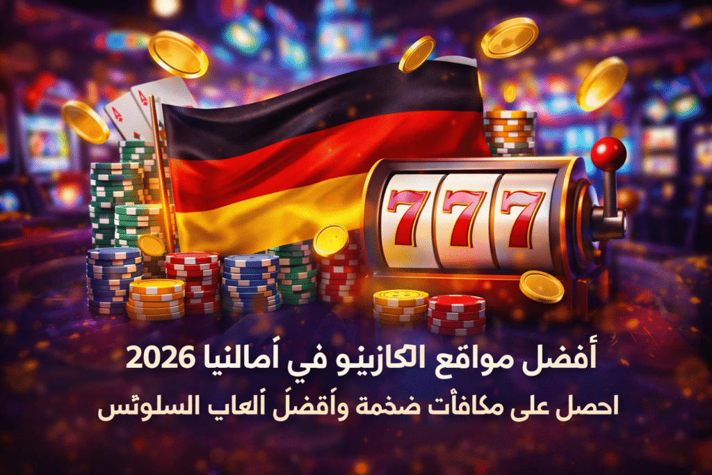 أفضل مواقع الكازينو في ألمانيا 2026: احصل على مكافآت ضخمة وأفضل ألعاب السلوتس