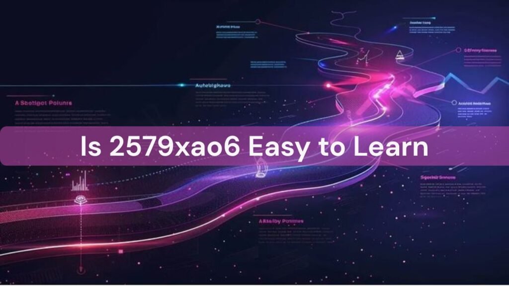 Is 2579xao6 Easy to Learn