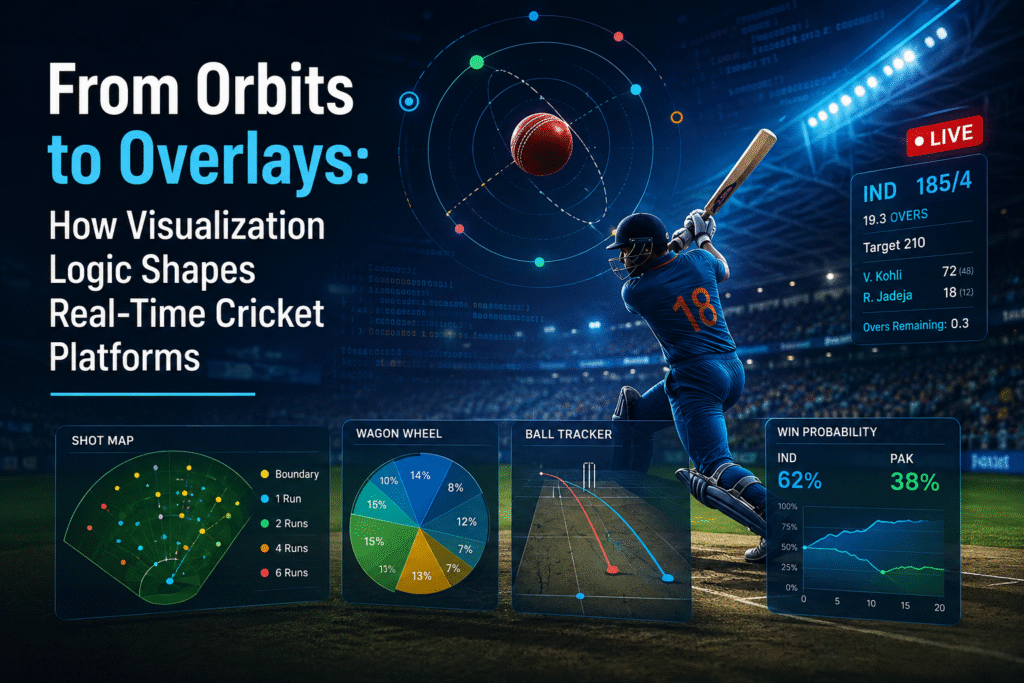 From Orbits to Overlays: How Visualization Logic Shapes Real-Time Cricket Platforms