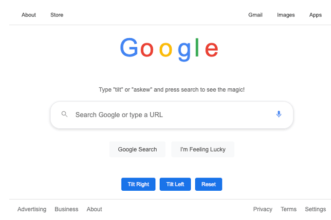Google Askew: The Hidden Search Trick That Tilts Your Screen